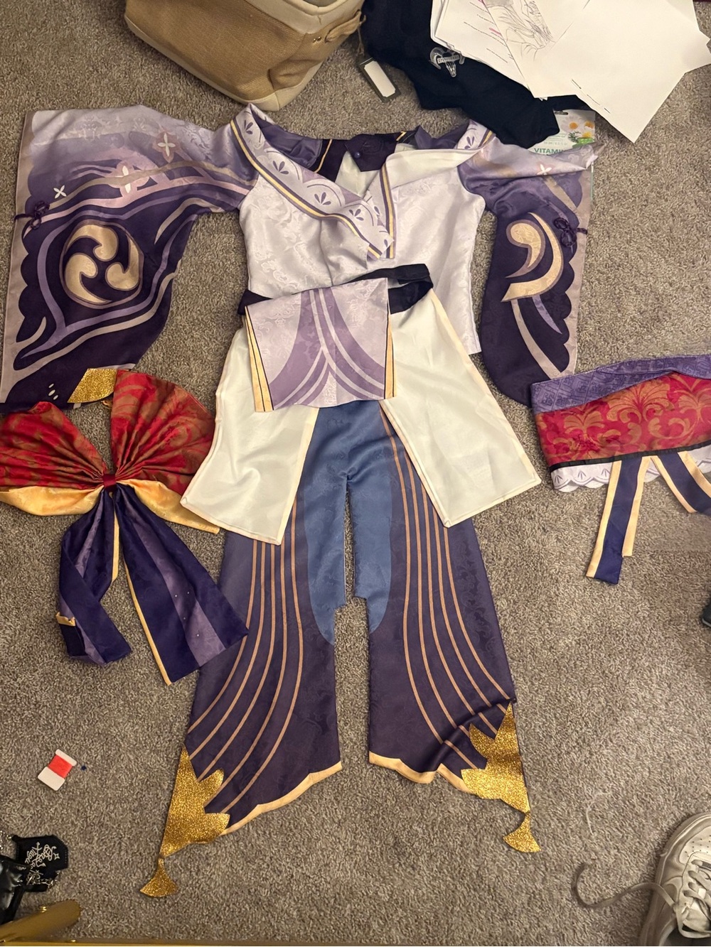 Raiden Shogun Genshin Impact Cosplay Women’s size S. Amazing condition